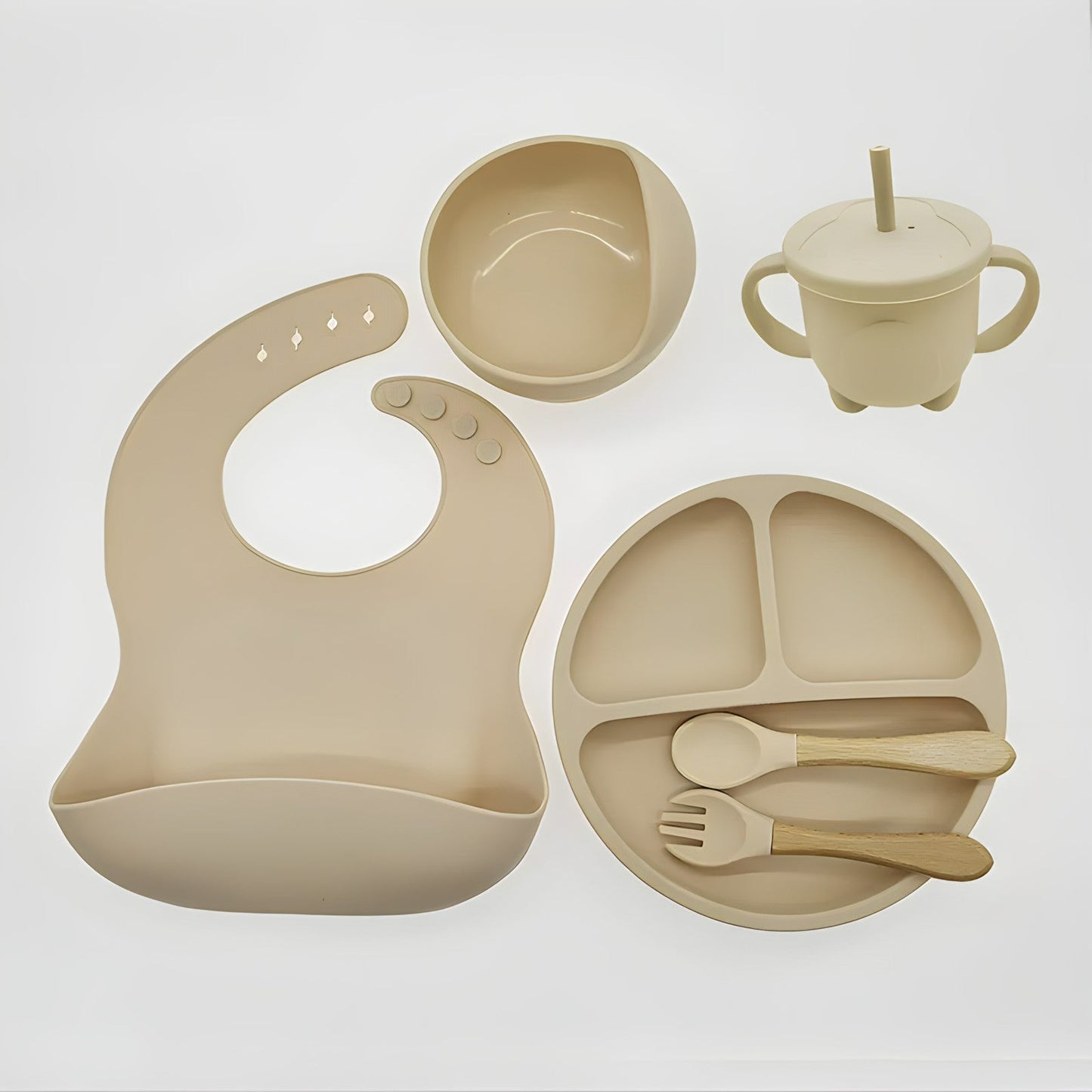 Children's Silicone Tableware Set