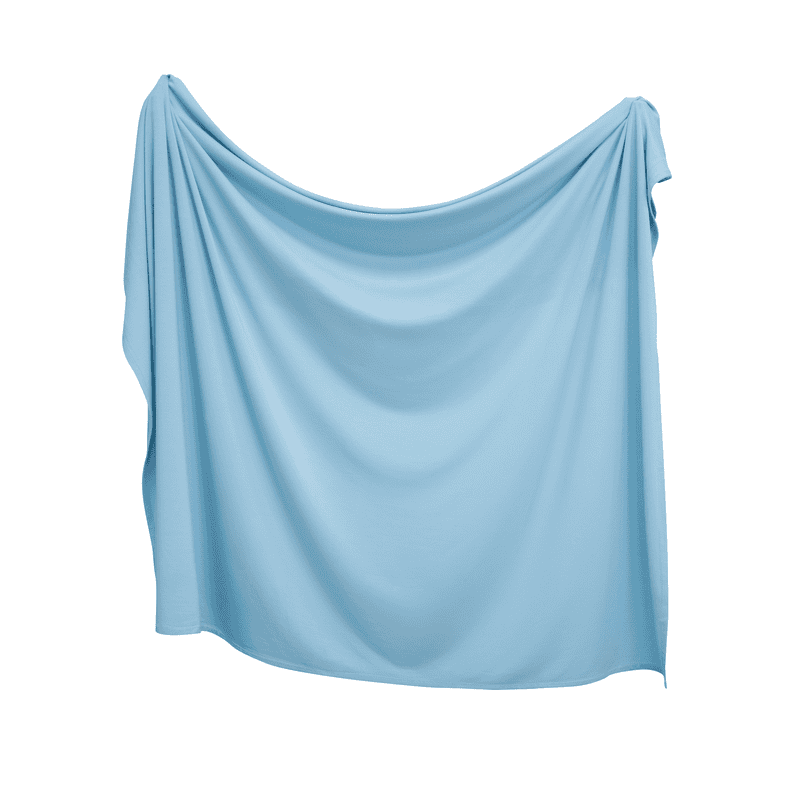 Bamboo Swaddle Blankets in Blue Bell